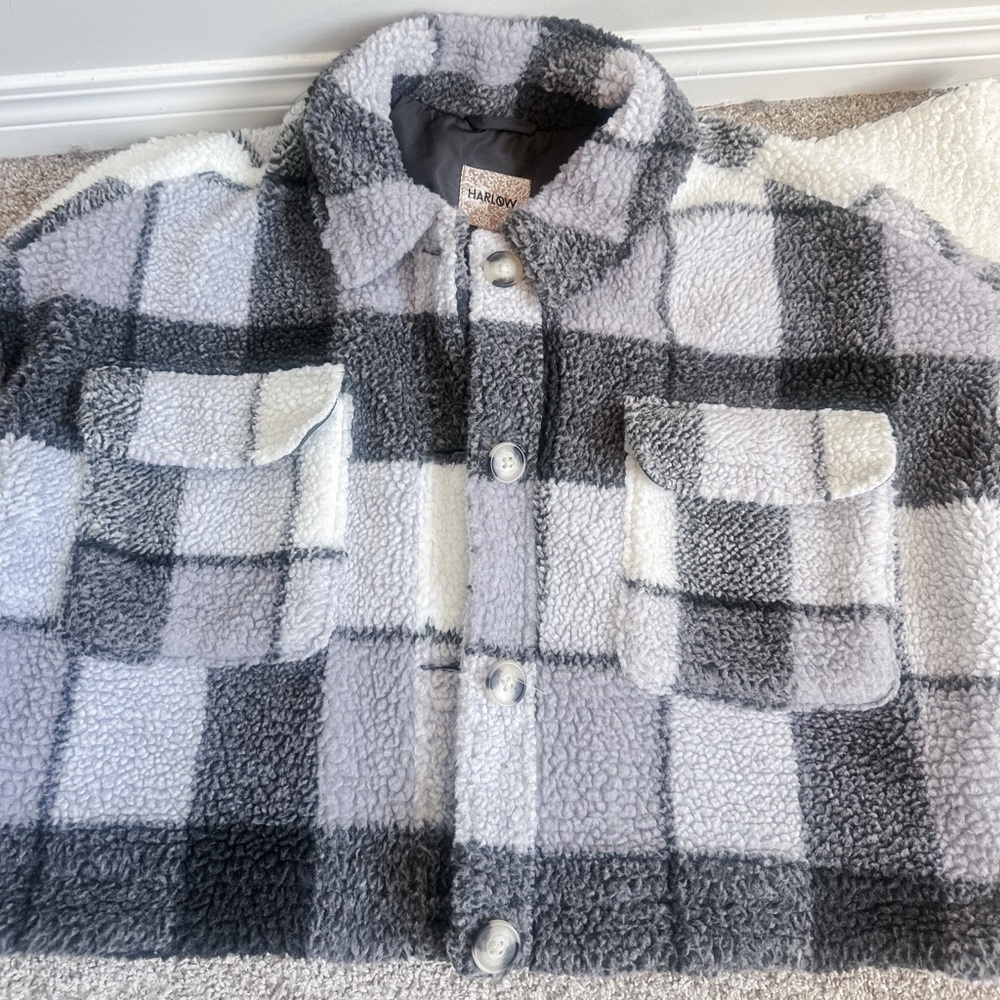 Cropped Teddy Jacket